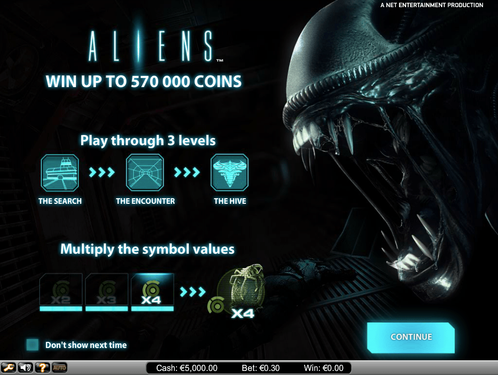 Aliens Игровые Автоматы