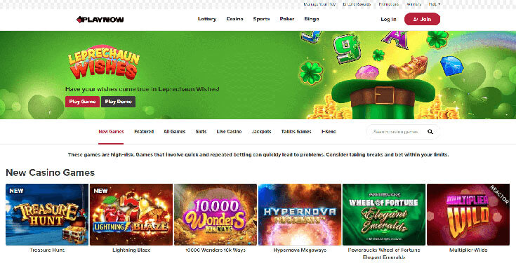 New casino Games