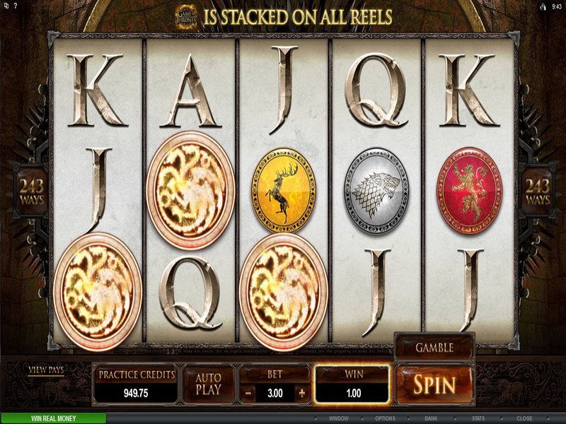 Vegas online slots real money