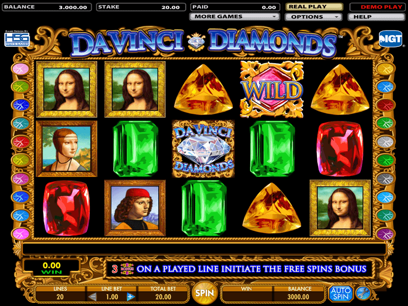 Davinci diamond slots gratis Davinci diamond slots gratis