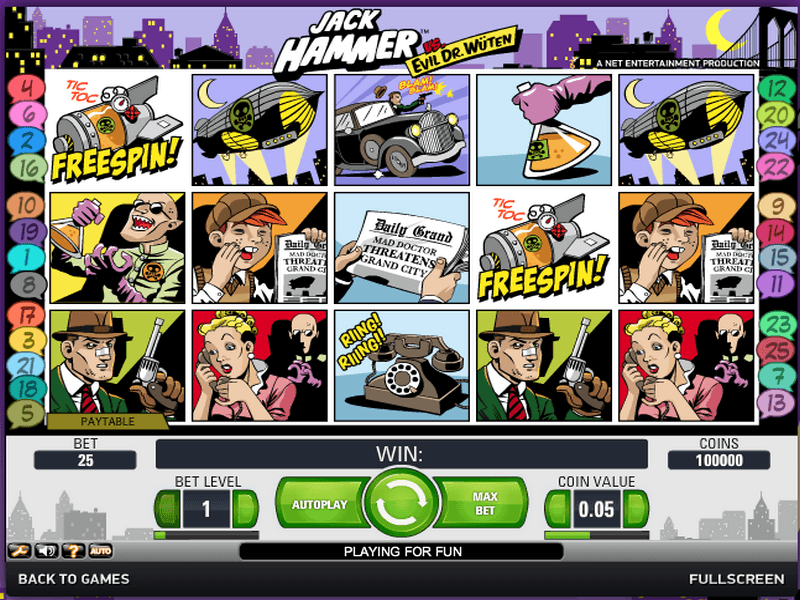 Jack Hammer Slot