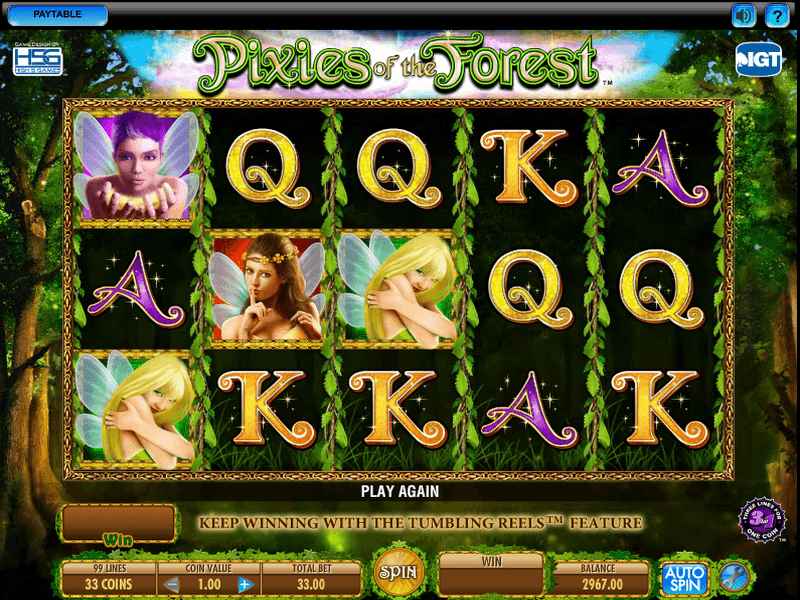 Pixies Of The Forest Free Slot