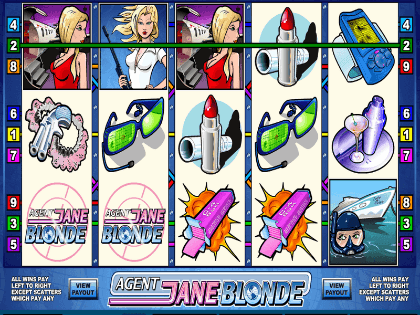 The agent jane blonde slot machine 2020 try for free online